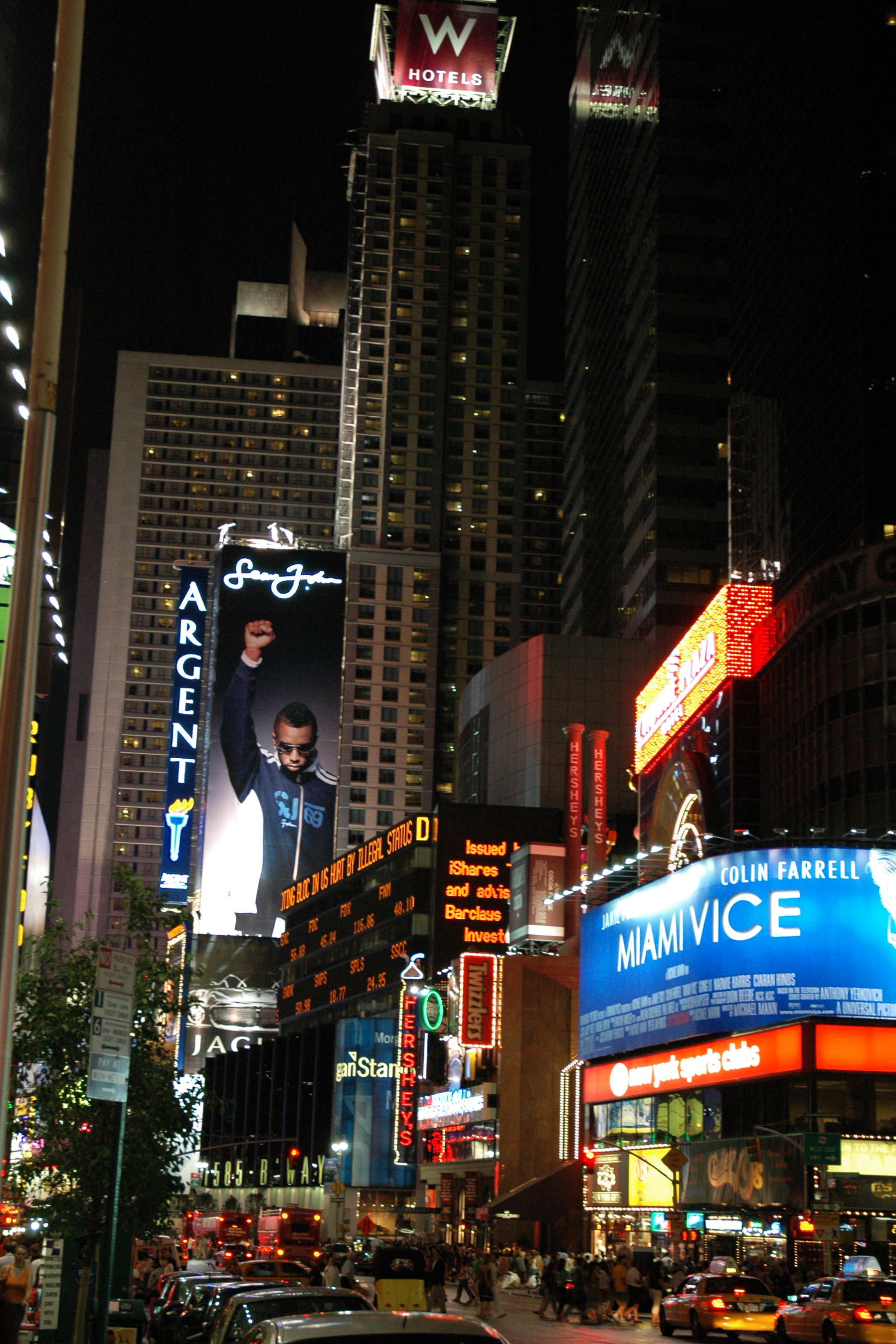 NYC at night